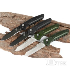 Axis lock Benchmade 9CR18MoV blade material pocket knife UD405495